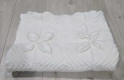 NEW Knitted baby blanket , View more