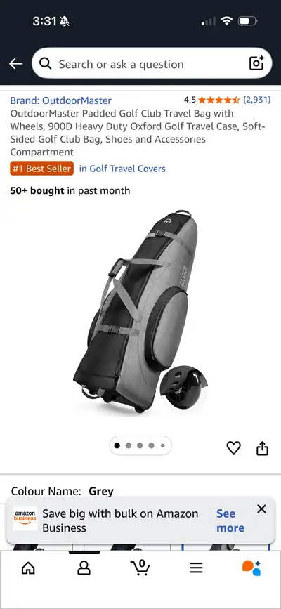 Golf Travel bag, View more