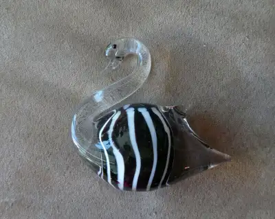 Crystal Swan Figurine, View more