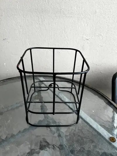 Black Metal Wire Basket, View more