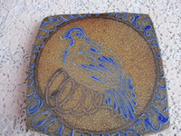 Vintage Barnim Pottery Stoneware Plate