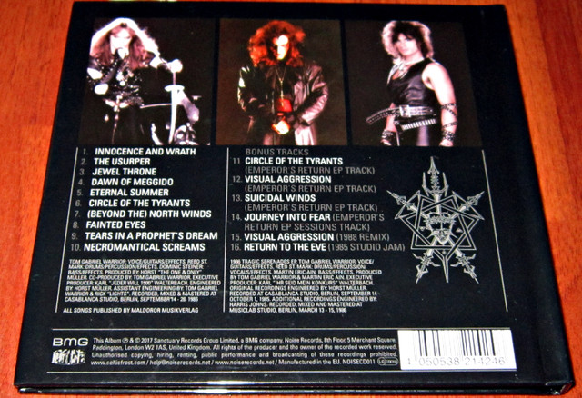 CD :: Celtic Frost – To Mega Therion in CDs, DVDs & Blu-ray in Hamilton - Image 2