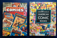 2 Books: International Book of Comics/ American Comic Books