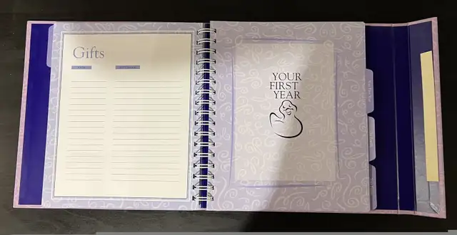 2 Memory Books: Baby Keepsake Memory Book & Birthday Memory Book in Other in Markham / York Region - Image 6