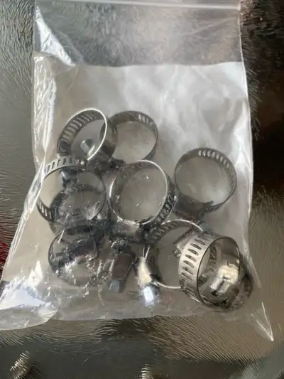 These brand-new hose clamps are perfect for any plumbing or automotive project requiring secure and...