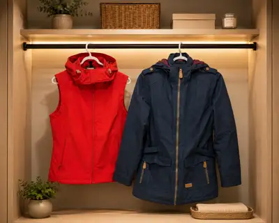 Women’s Outerwear Bundle – Jackets & Vest (Fits S–M), View more