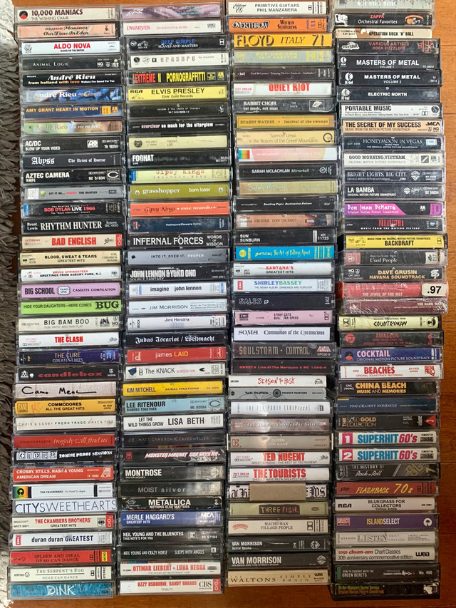 Cassette Tapes For Sale! Alternative / Grunge / Rock / Metal  in CDs, DVDs & Blu-ray in Oshawa / Durham Region