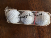 Gary player Campbell of Canada unopened golf ball 3 pack