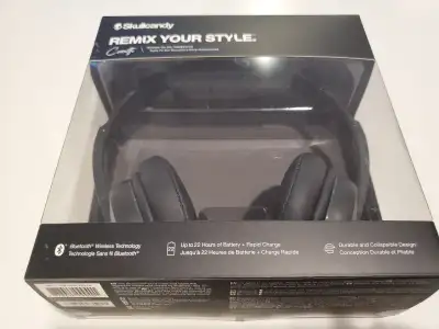 Skullcandy casque supra-auriculaire sans fils, View more