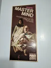 Vintage Super Master Mind Board Game Parker Brothers 1975