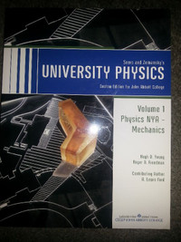 University physics Sears, Zaminsky's Custom (John Abbott)