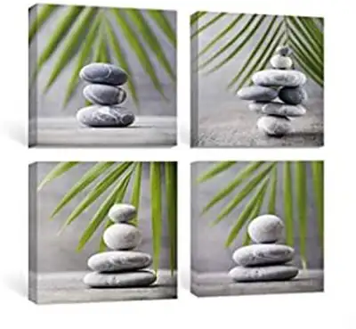 SUMGAR Bathroom Decor Wall Art Framed Pictures for Zen Wall Deco, View more