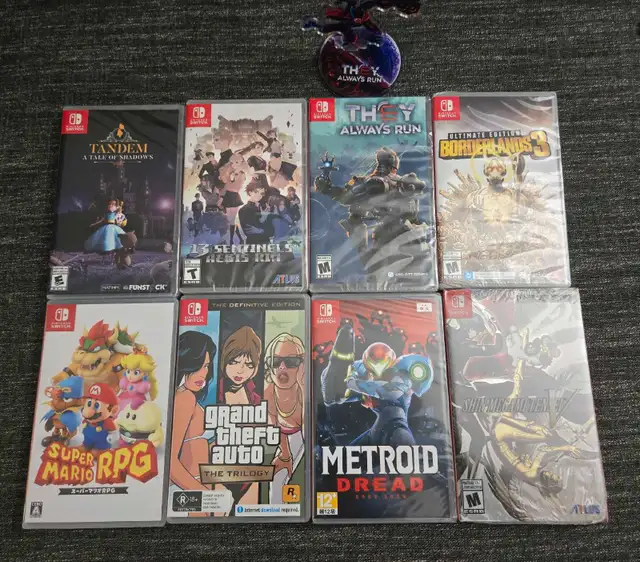 Brand New Sealed Nintendo Switch Games63660964301057120