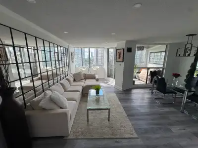 Seeking female roommate to share spacious, bright, modern condo near Square 1. Great location with M...