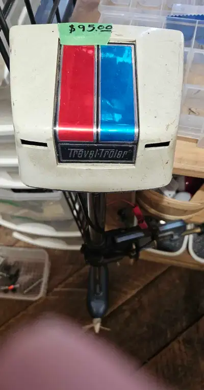This pre-owned Minn Kota electric trolling motor is ready to help you navigate the waters with ease....