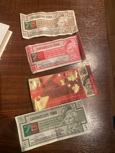 Canadian tire money , View more