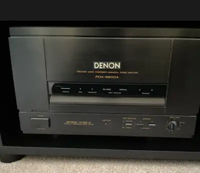 Denon Poa 6600a Mono Blocks Amps Class a, View more
