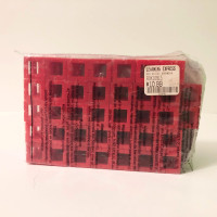 Rokenbok Learning Express Red Blocks Lot of 72 Parts Only