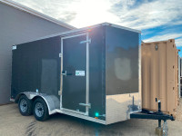 RENTAL: 7x14' Enclosed Cargo Trailer (7K)