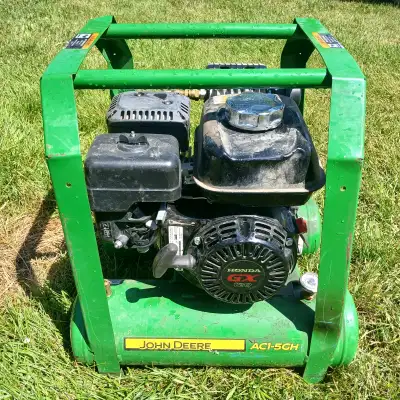 John deer gas powered air compressor, View more
