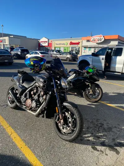 Selling my Vmax, buying a touring bike, it has LED headlights, shorty brake and clutch levers, all c...