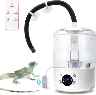 New 4L Reptile Humidifier Fogger – perfect for bearded dragons, chameleons, snakes, frogs, or any hu...
