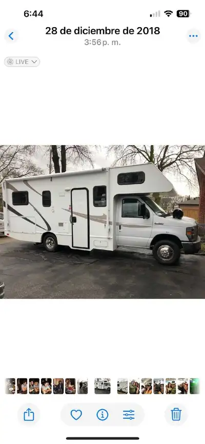 Motorhome 2013, 24f for 7 people Engine Ford E350, 5.4 Triton strong ,reliable,economic in very good...