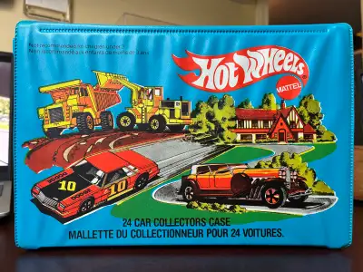 vintage 1980 Hot Wheels 24 car carrying case, View more