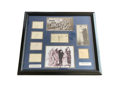 *SIGNED* "The Wizard of OZ" Framed Photos & Signatures, View more