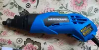 Mastercraft 1.4A Variable Speed Rotary Tool Kit with Attachments