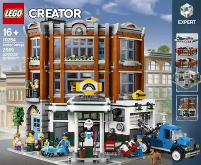 This set is new and factory sealed. This set is retired. Corner Garage (set number: 10264) retired s...