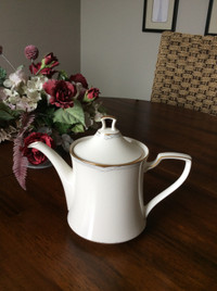 Dishes- Noritake Golden Cove pattern - Teapot