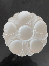 Oyster plate: Mintons 18th Century salt glaze oyster plate-