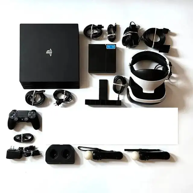 PS4 Pro v9.0 All Hackable - 2TB SSD - Free Full PSVR set + Gun62864746098049122