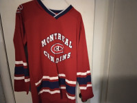 Chandail jersey des Canadiens de Montréal NHL hockey Habs large