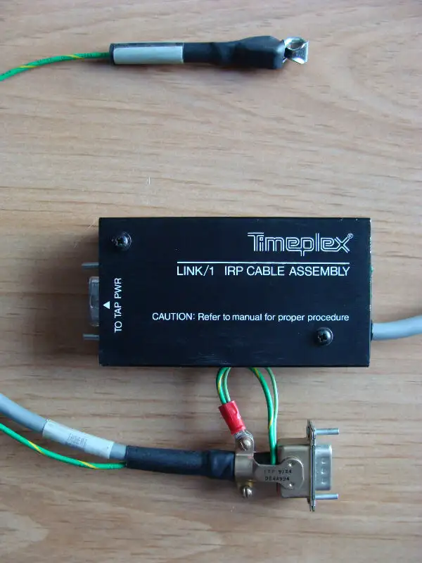 Timeplex Link/1-IRP Cable Assembly-by Ascom Timeplex-Mod.15260-164840228960514122