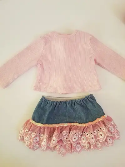Maplelea doll clothes fit 18" American girl our generation doll $15 each set last yellow shirt is $5...