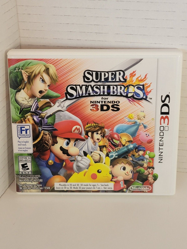 Super Smash Brothers For The 3DS in Nintendo DS in Petawawa