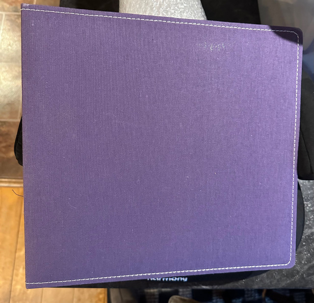 New purple scrapbook.  in Hobbies & Crafts in City of Halifax