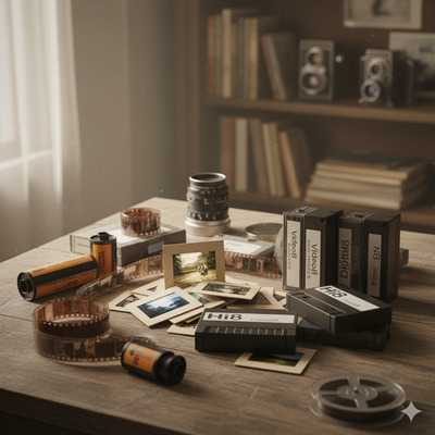 Photo & Video Archiving Services ️, View more