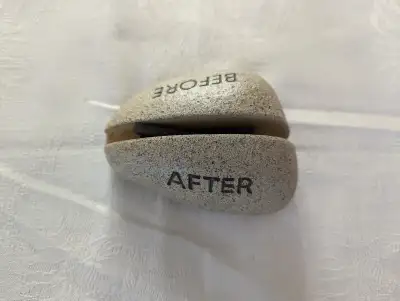 Display Stand Before and After Pictures