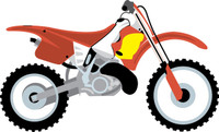 125cc 2 Stroke Motocross Bike/ Engine