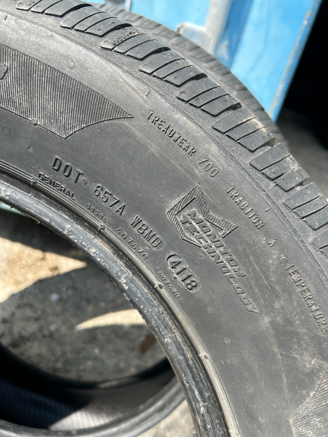 2x - 235/55R17 General Altimax RT43 used tires in Tires & Rims in London - Image 4
