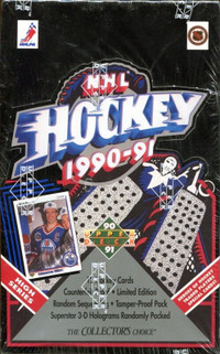 1990-91 UPPER DECK - HIGH SERIES BOX - BURE RC? FRENCH available