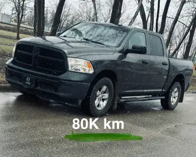✅ Solid Workhorse: •Crew Cab •5.7L Hemi V8 •4x4 •Tow Package •Alloy Rims •Goodyear All-terrain Tires...