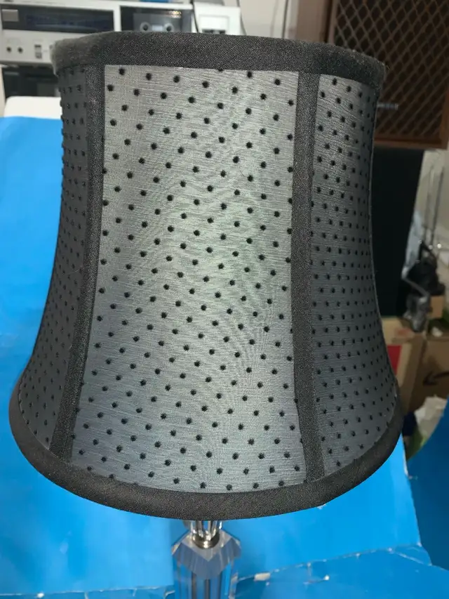 Beautiful Crystal Night Stand Lamp/table Lamp-H 23”great con $15 in Indoor Lighting & Fans in Markham / York Region - Image 10