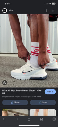 Nike air max pulse size 11 cut box new $85 obo 