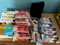 Large lot of protein bars! All for $20