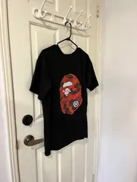 A BREATHING BAPE T-shirt. (New)