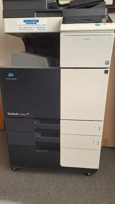 Konica-Minolta bizhub C224e Printer, copier/scanner, View more